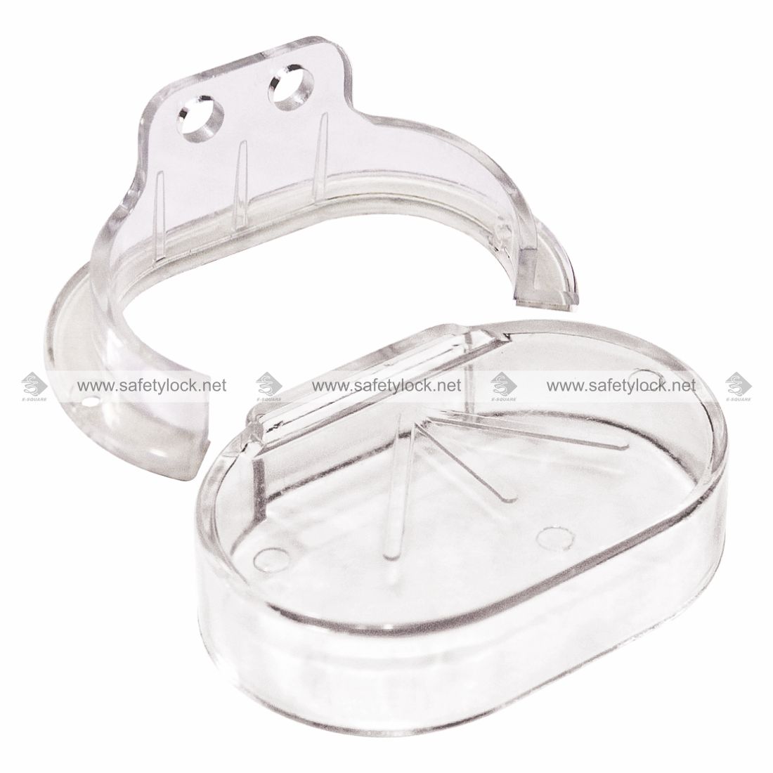 lockout device for electrical panel holes