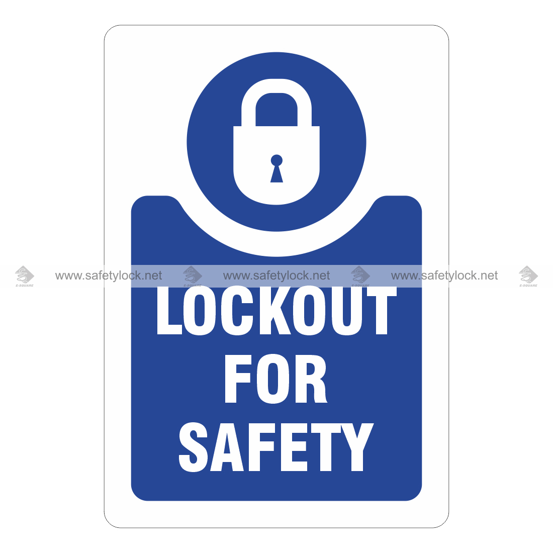 lockout for safety marking labels