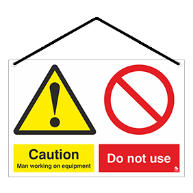 Lockout Hanging Signs