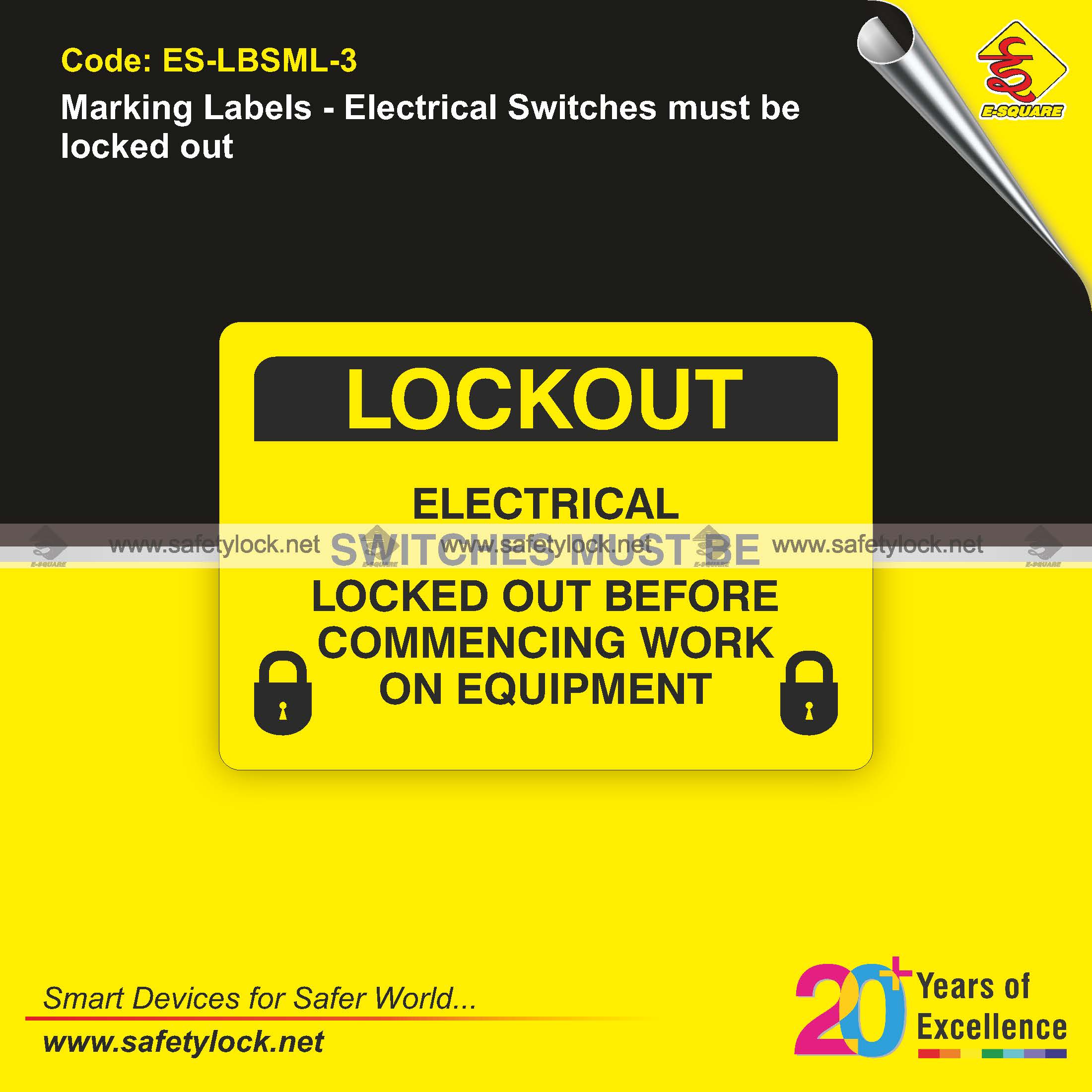 lockout marking labels manufacturer