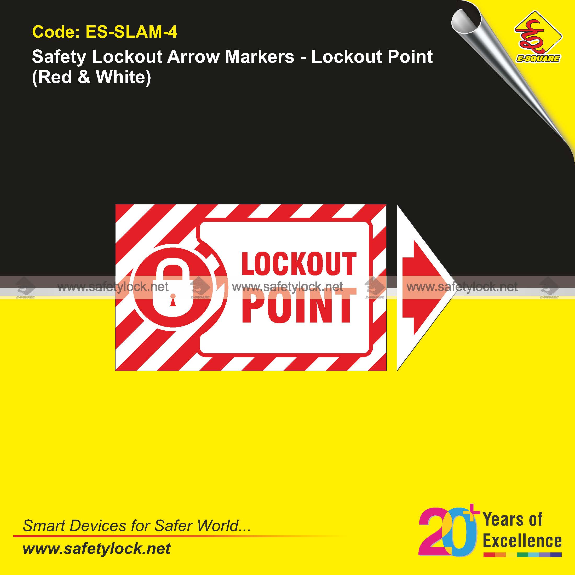 lockout point arrow markers