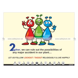 lockout poster - follow lockout tagout religiously