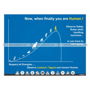 lockout poster - follow loto safety rules