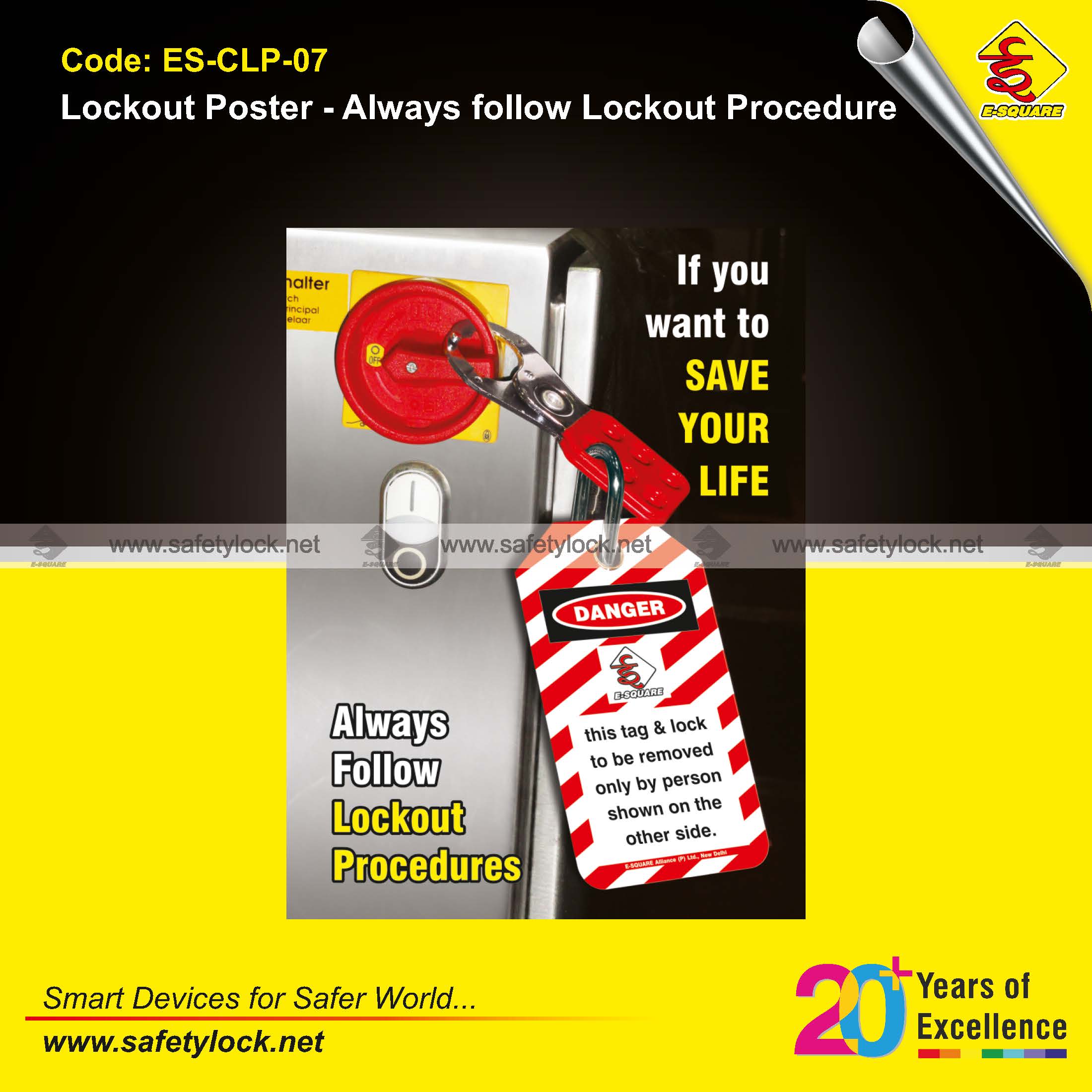 lockout poster manufacturer