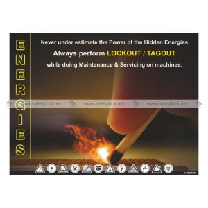 lockout poster - never underestimate the power of hidden energies