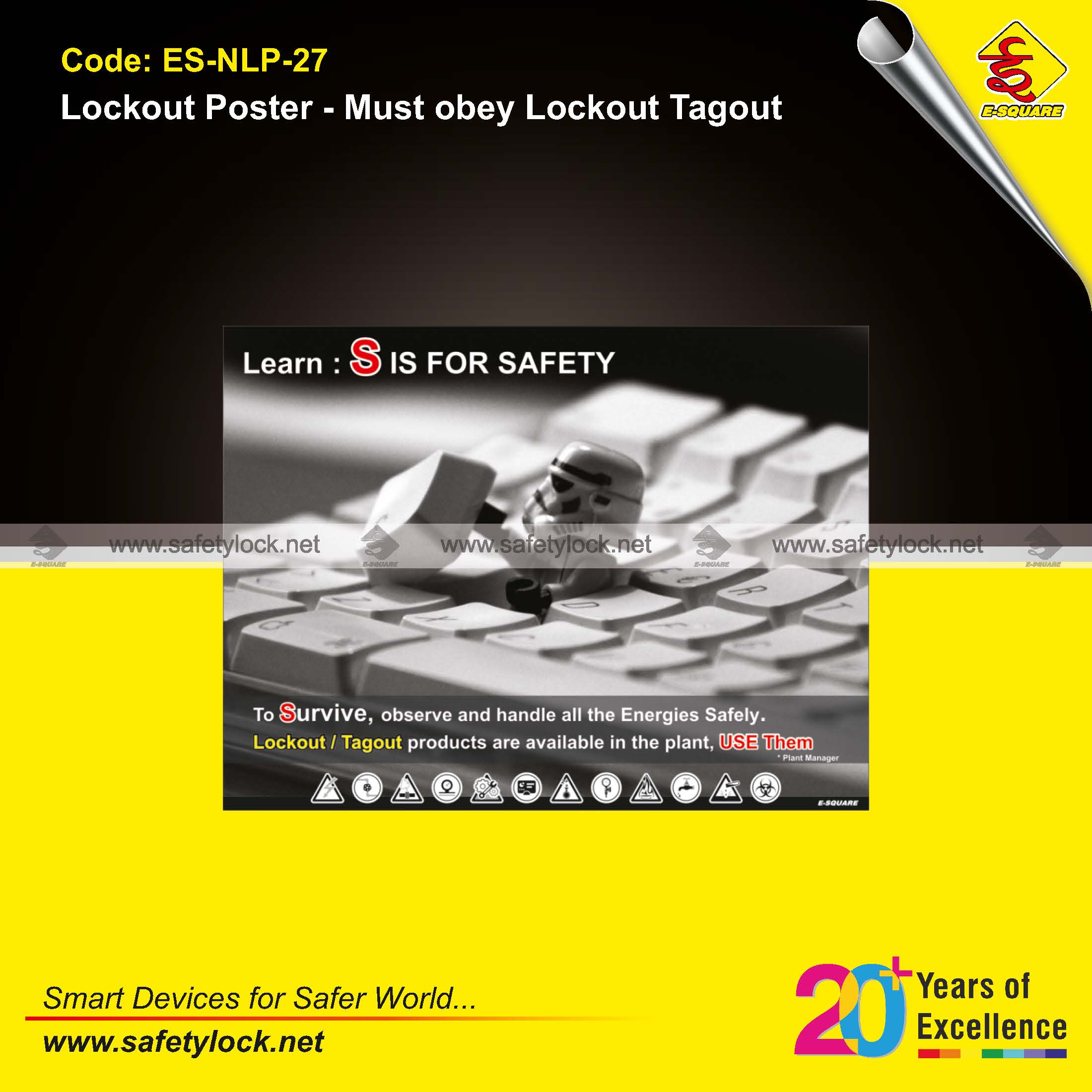 lockout posters manufacturer supplier