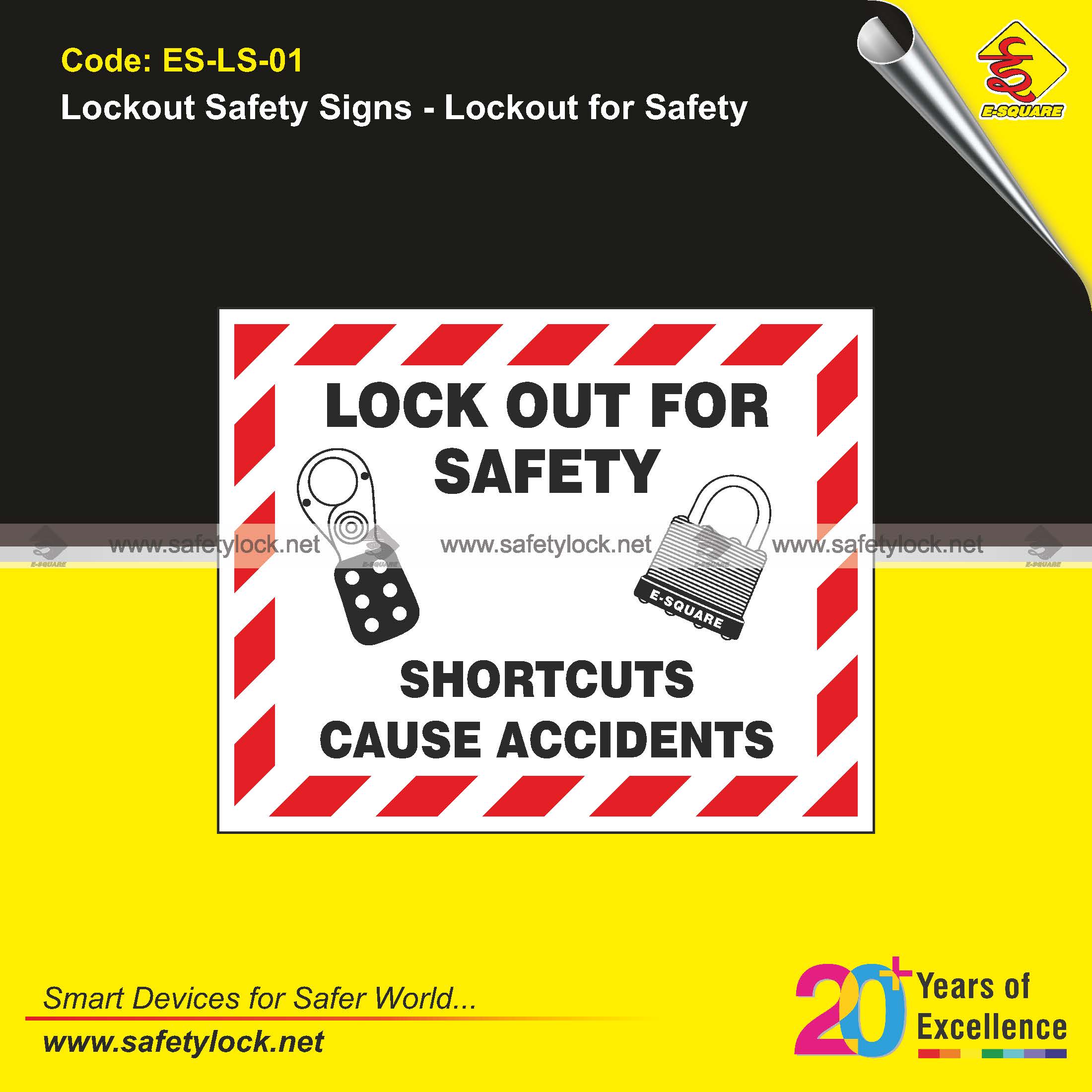 lockout safety sign manufacturer
