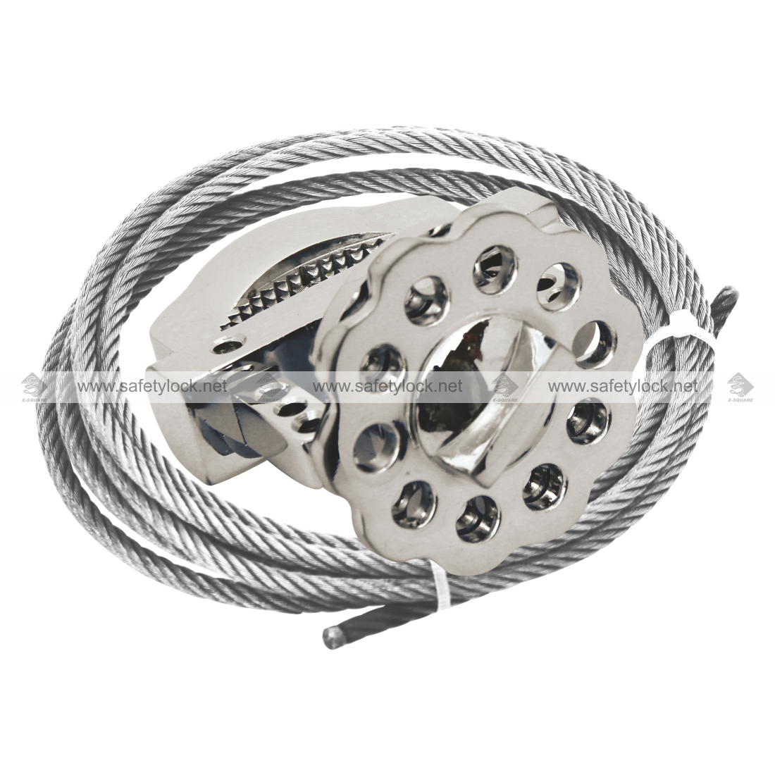 lockout tagout metallic multipurpose cable lockout