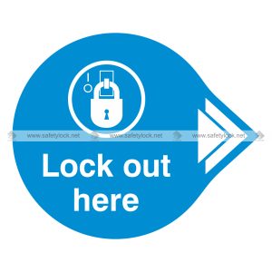 lockout tagout wall signs