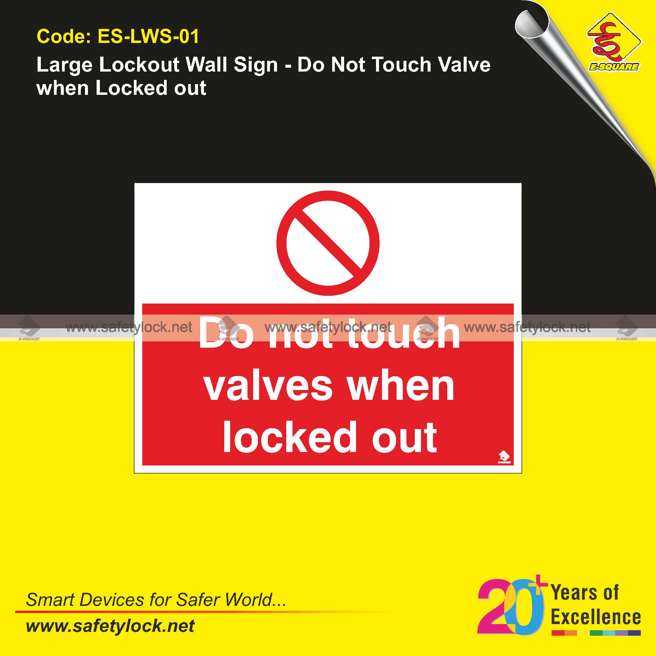 lockout wall signs supplier