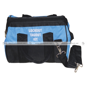 LOTO blue duffle bag small