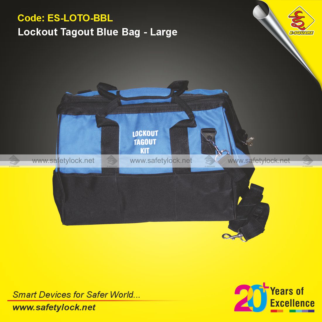LOTO blue duffle bags