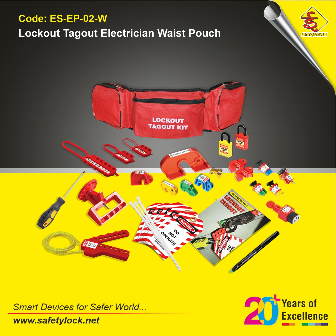 LOTO kit for electrician