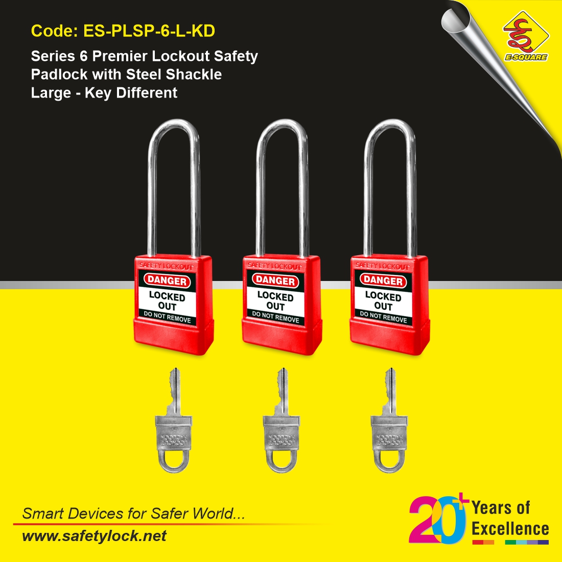 LOTO Safety Padlock