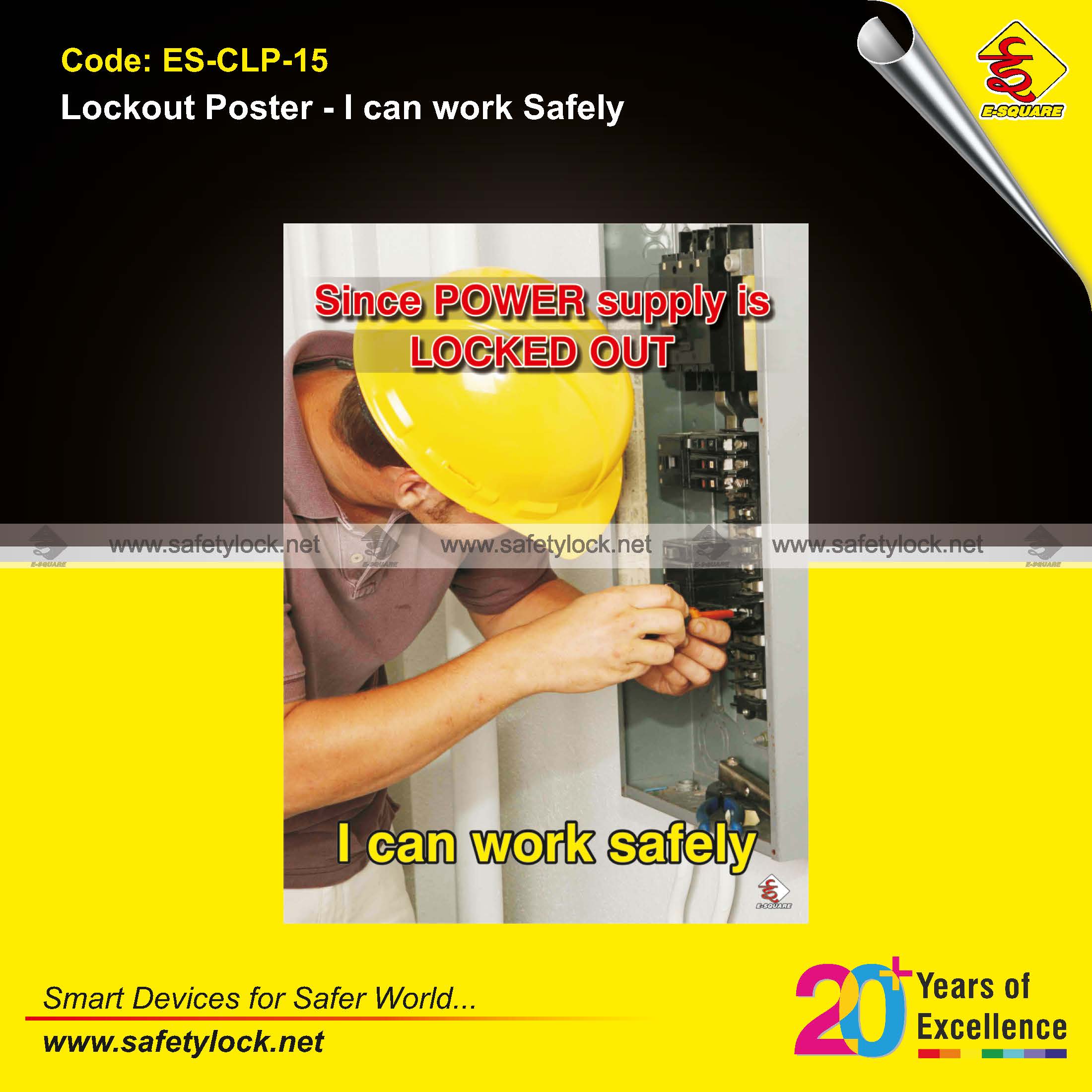 LOTO safety poster manufacturer