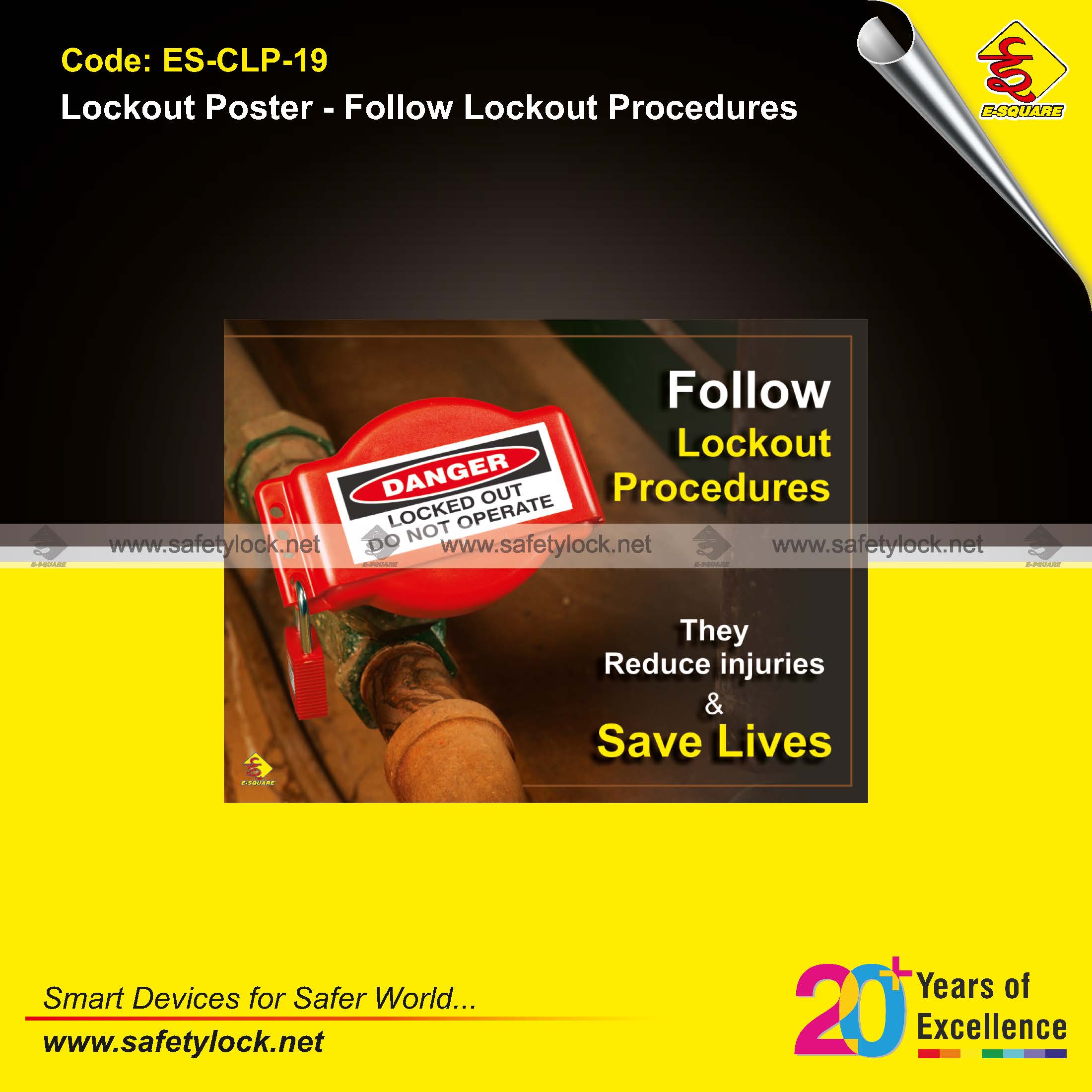 LOTO safety poster supplier