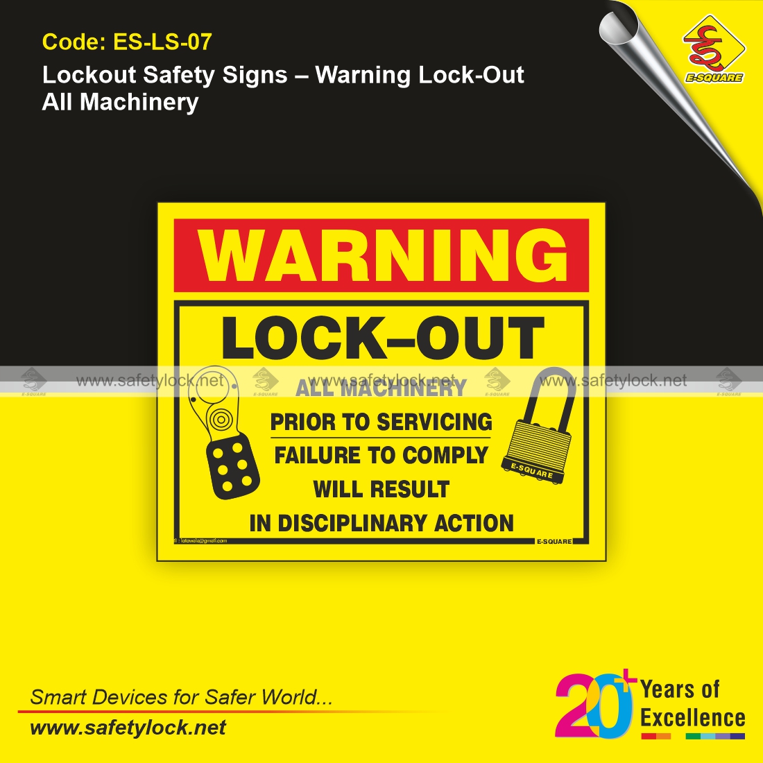 LOTO safety sign supplier