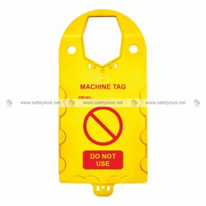 machine tag holder