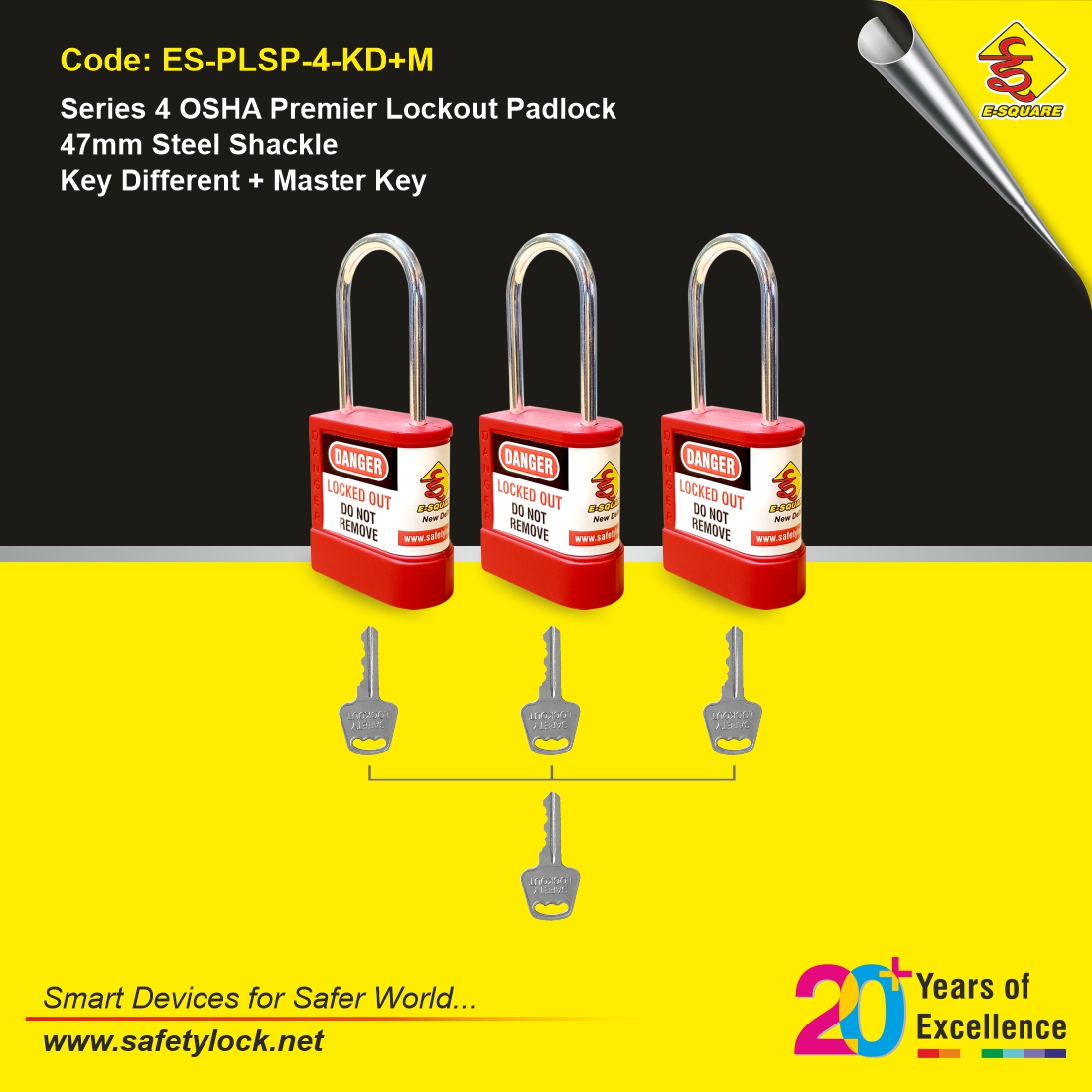 master key lockout padlock