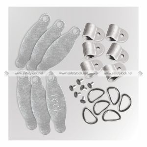 metal padlock tags