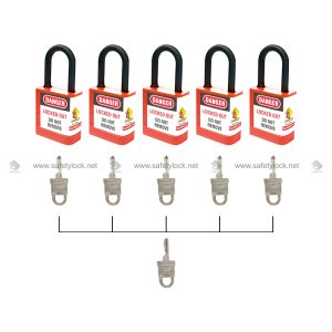 mini de-electric padlock