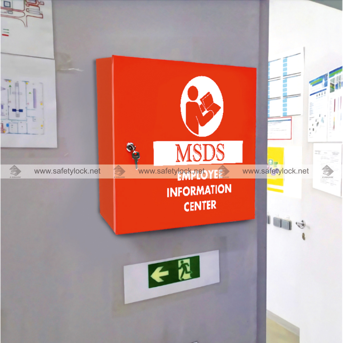 MSDS box for safety