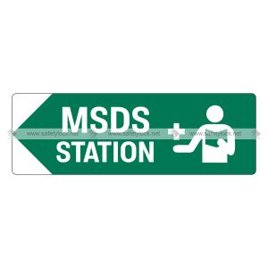 MSDS station signs