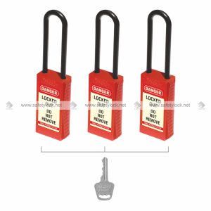 non-conductive di-electrical padlock