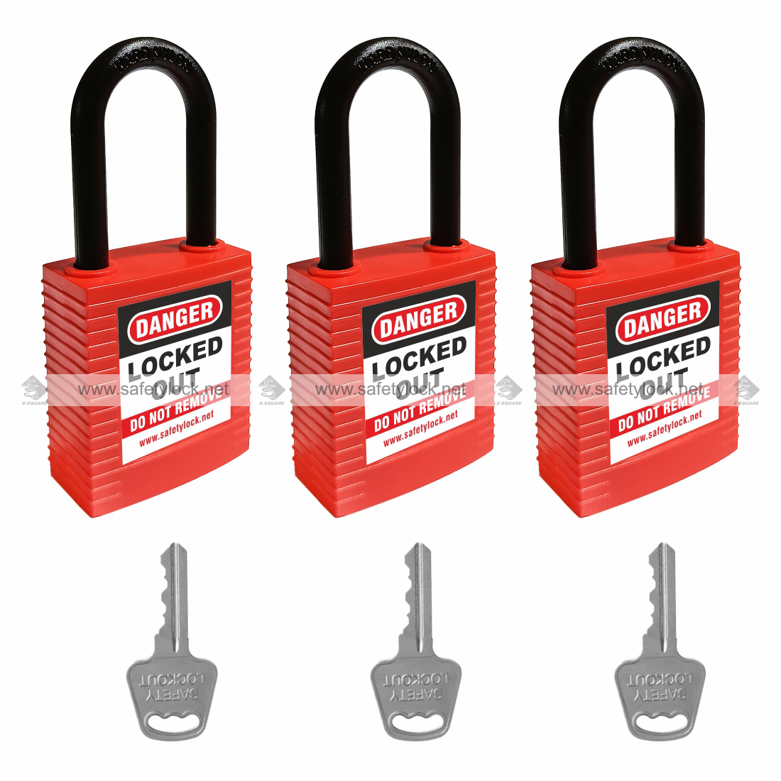 nylon body and shackle padlock