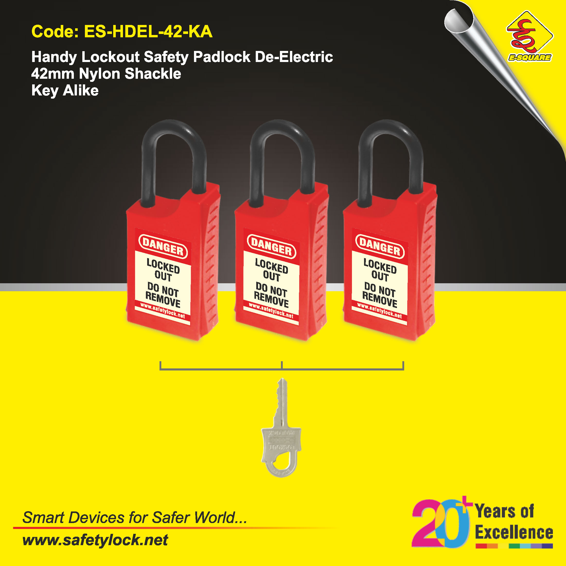 nylon safety padlocks