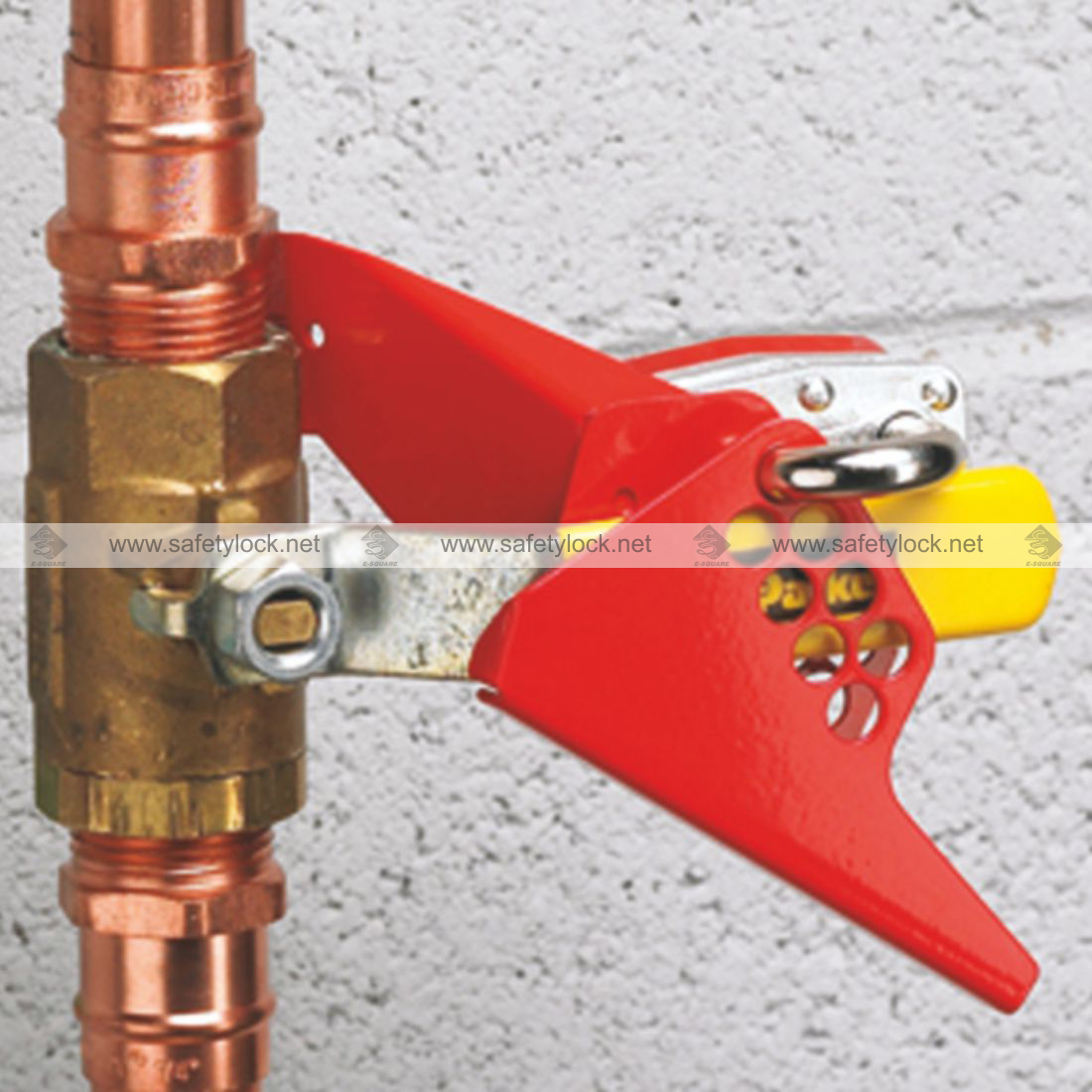 one piece small ball valve lockout installation