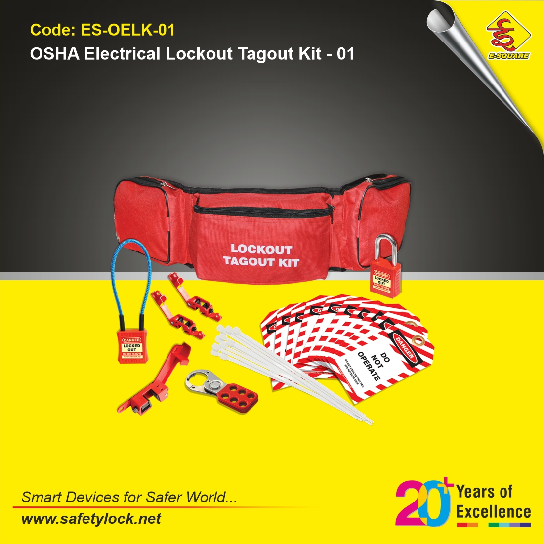 OSHA electrical lockout kit