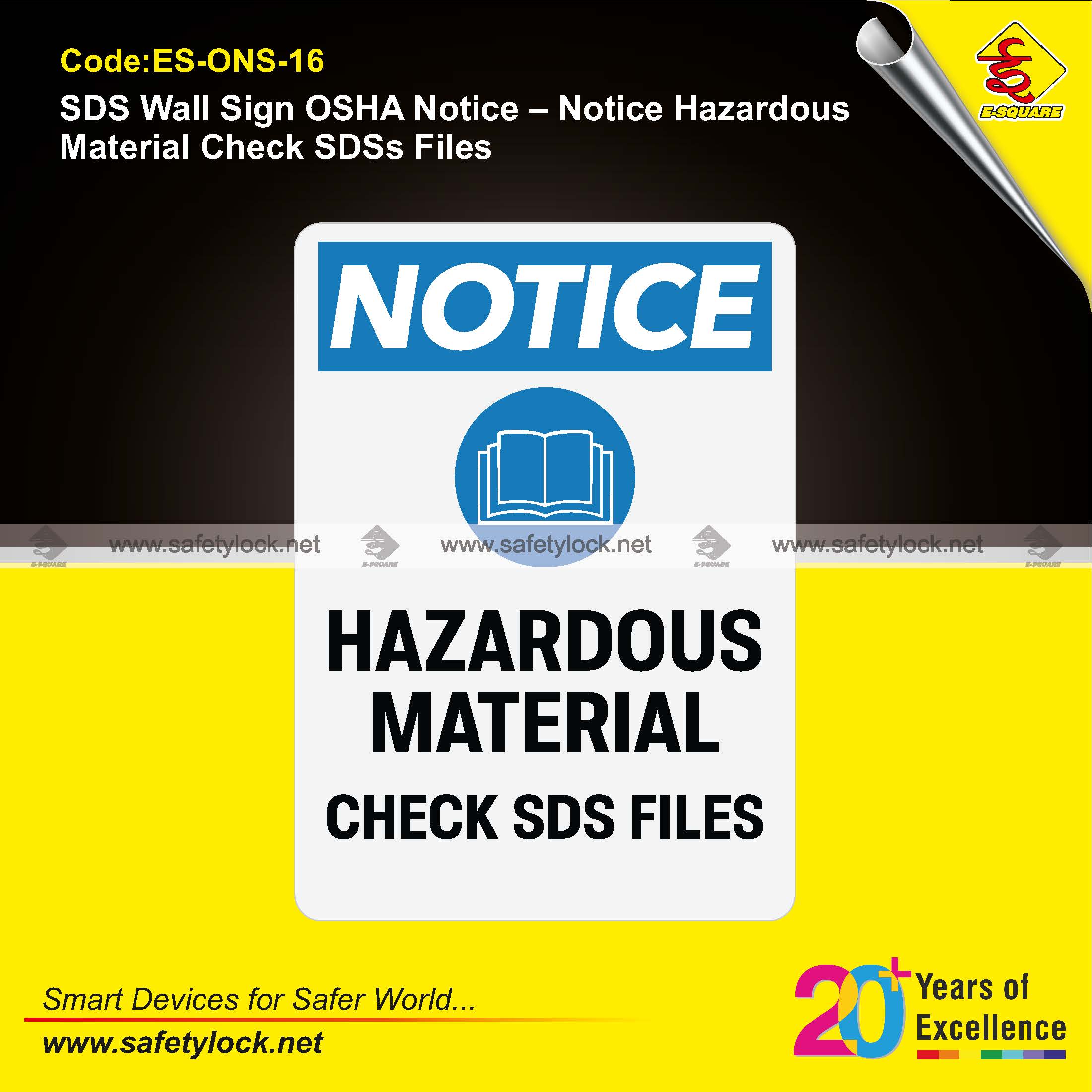 OSHA notice signs related to hazardous materials