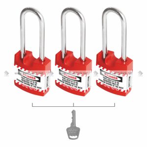 OSHA safety lockout padlock