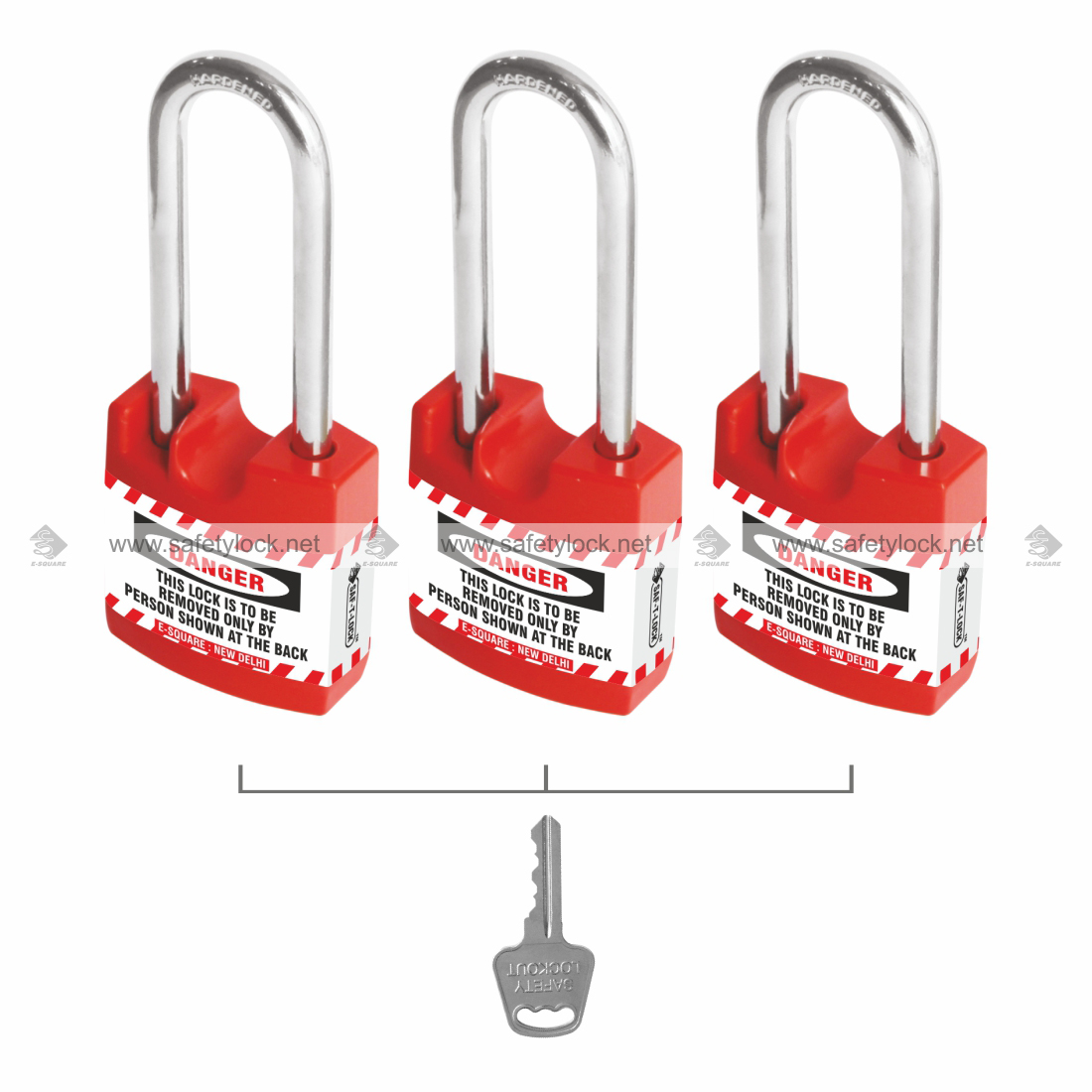 OSHA safety lockout padlock