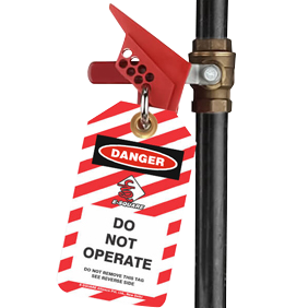 Plastic Ball Valve Lockouts