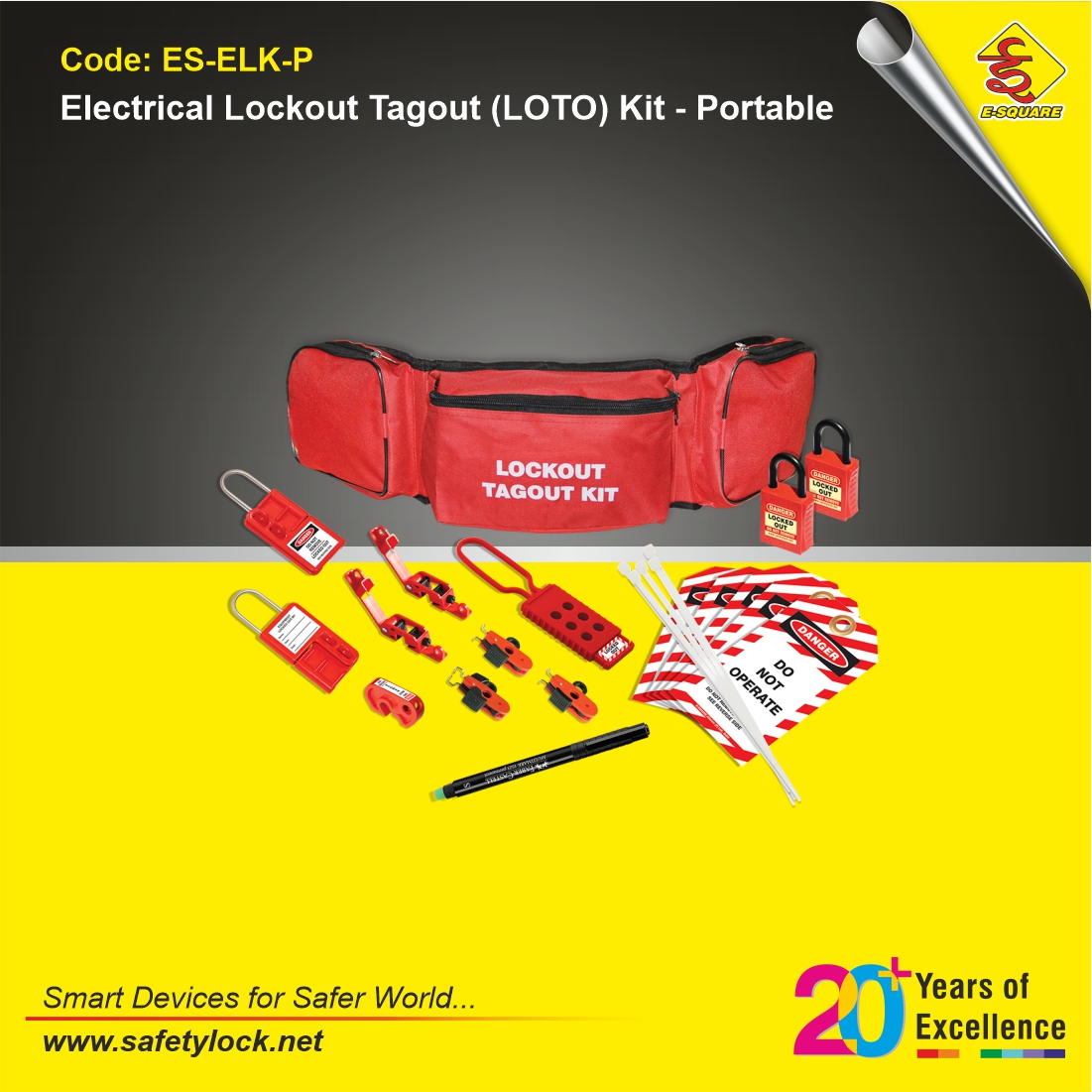 portable lockout tagout kit