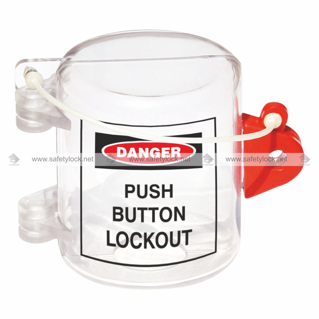 push button lockout device
