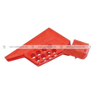 PVC ball valve lockout