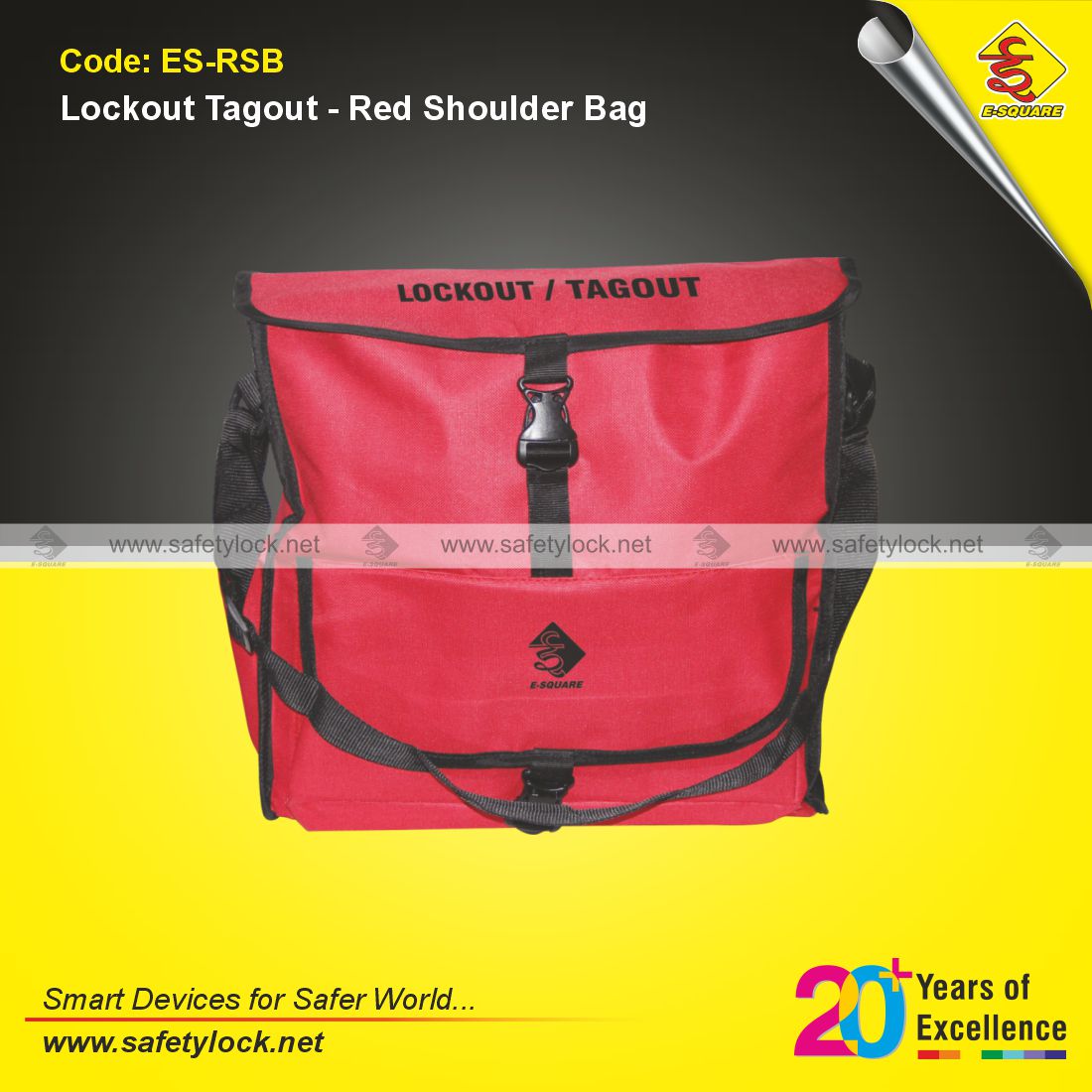red shoulder lockout bags supplier