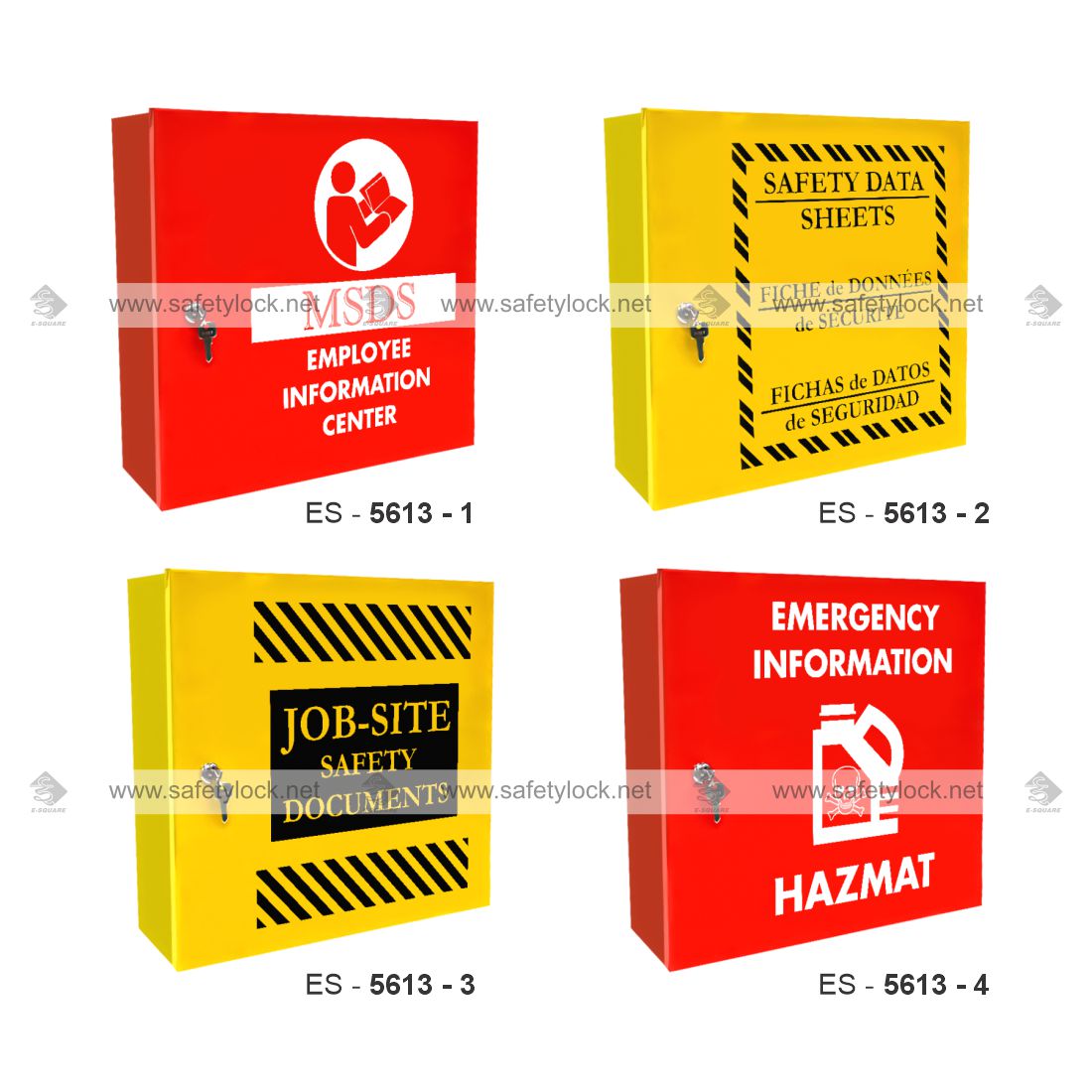 right side open MSDS cabinets