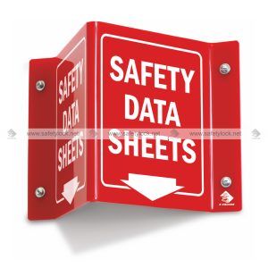 safety data sheets - V-Shape projection sign