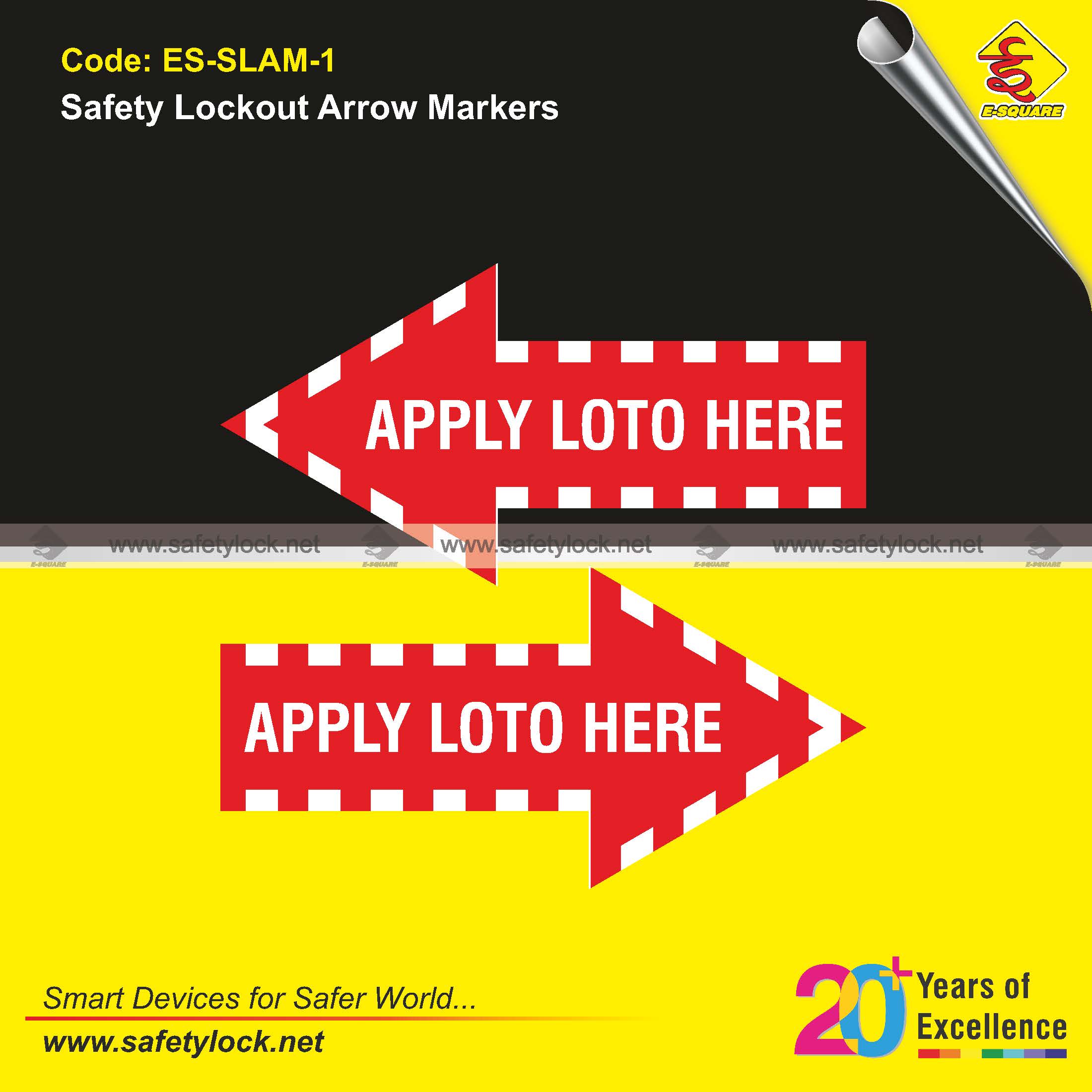 safety lockout arrow markers manufacturer