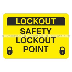 safety lockout point labels