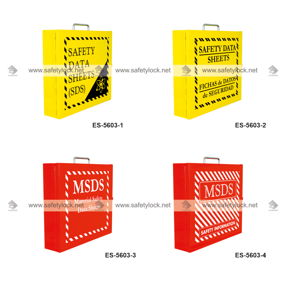 SDS cabinet with steel handle
