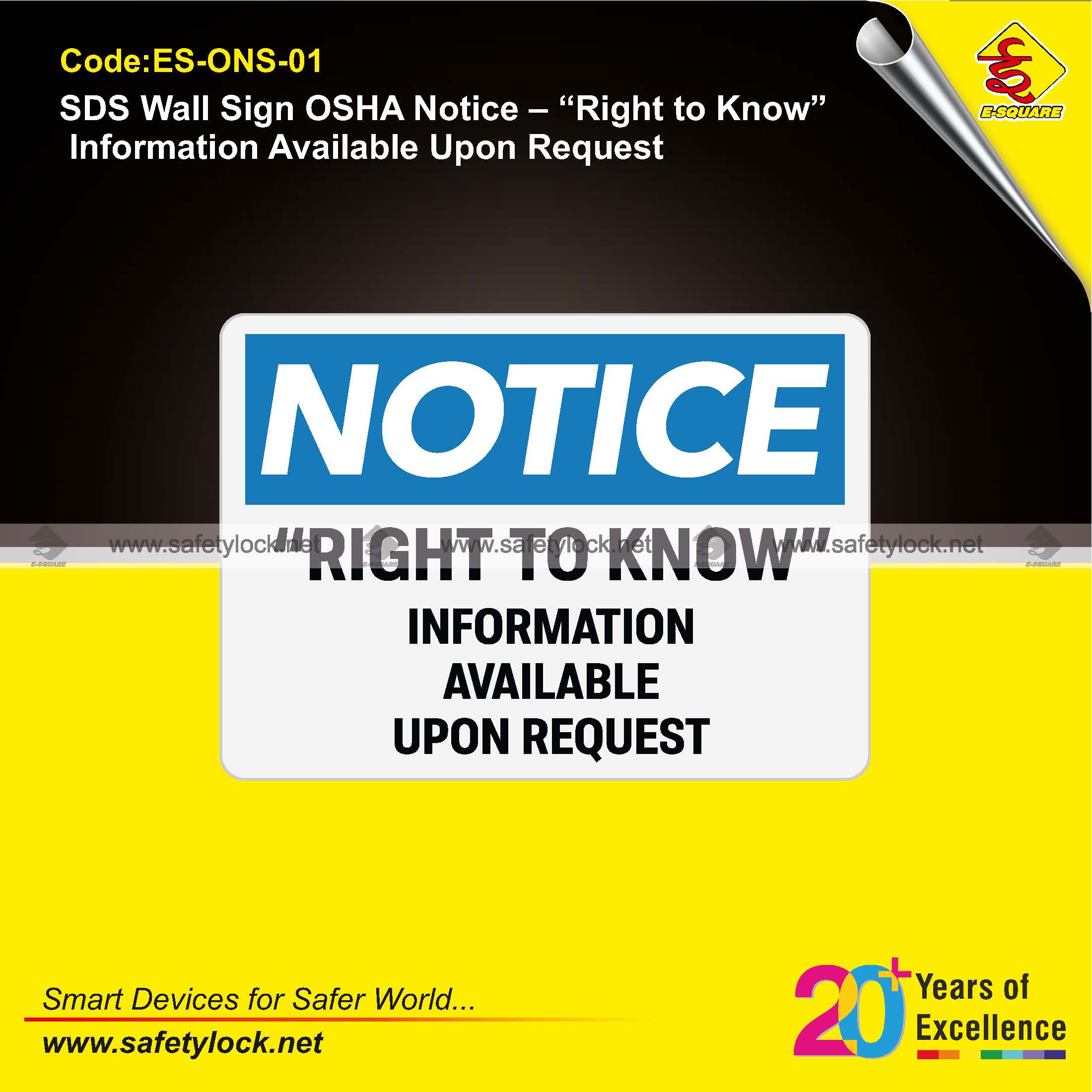 SDS wall signs manufacturer supplier