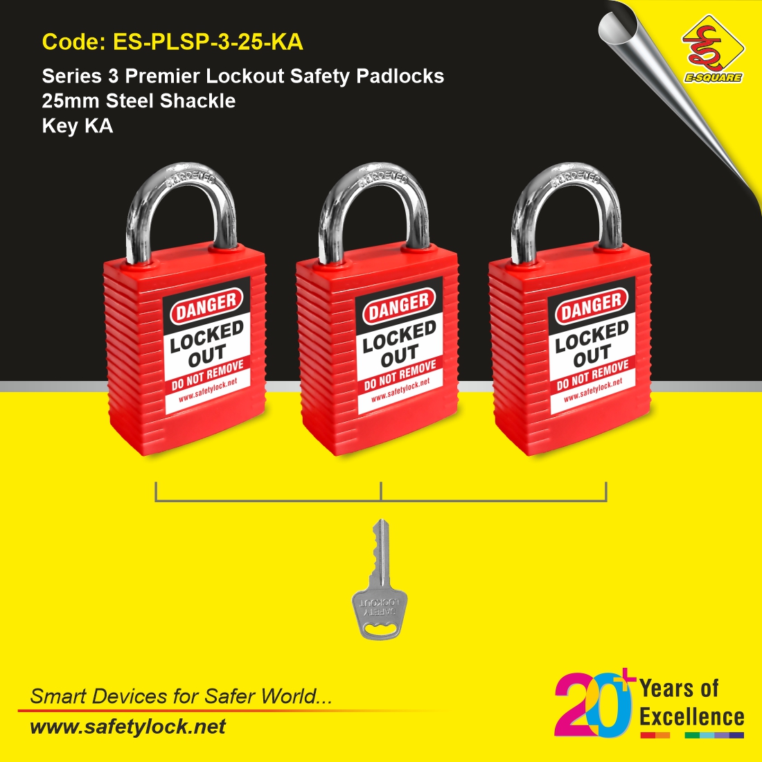 series 3 lockout padlocks