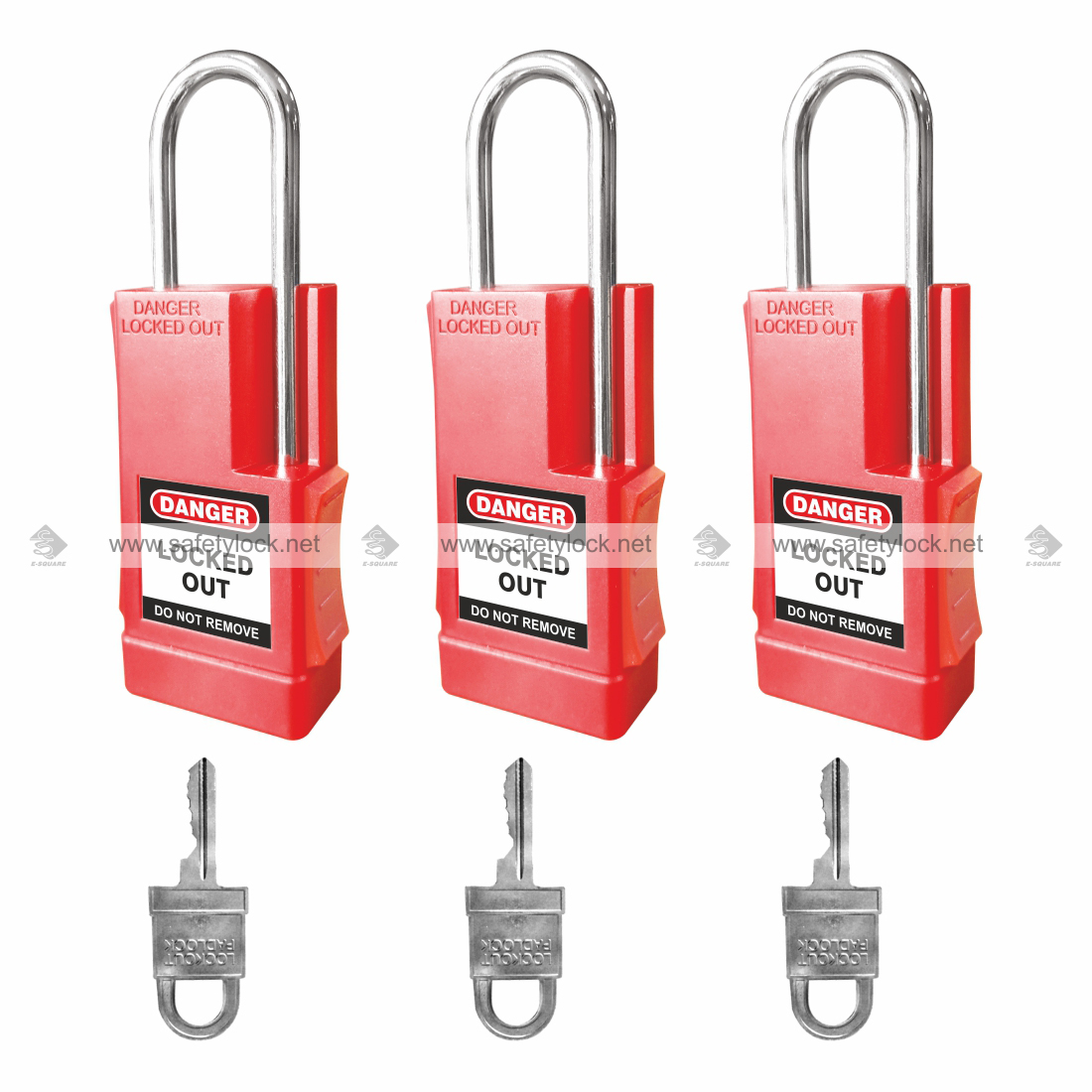 series 7 premier lockout safety padlock with steel shackle small