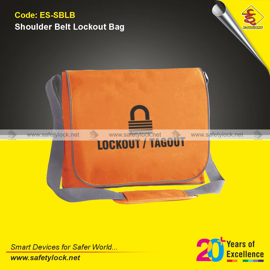 shoulder belt lockout bag