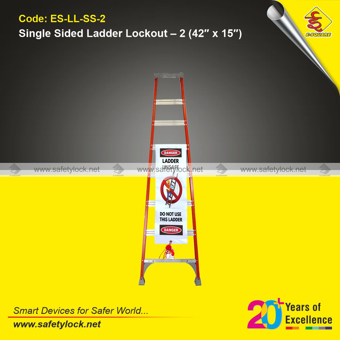 single sided ladder lockout cover large